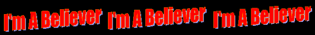 I'm a Believer