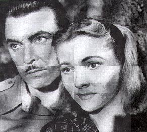 George Brent and Joan Fontaine