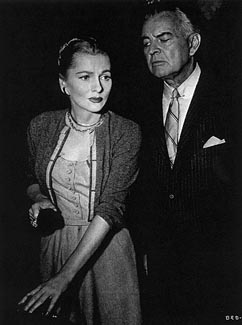 Joan Fontaine and Ed Binns