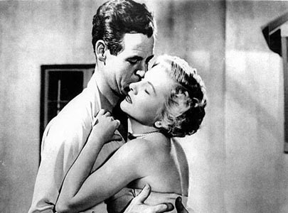 Joan Fontaine and Robert Ryan