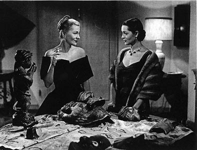 Joan Fontaine and Sara Montiel