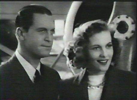 Chester Morris and Joan Fontaine