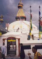Bodnath Tibetan stupa