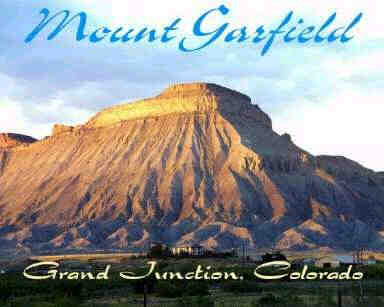 grand junction, Colorado, Mt Garfield, Western slope of Colorado, 