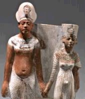 Akhenaton and Nefertiri