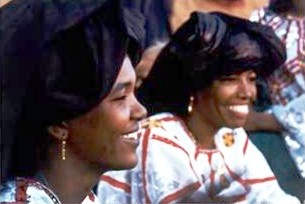 Black Berber women