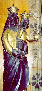 Black Madonna of Loretto Budapest 17th century