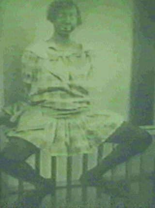 Josephine Bailey as a minstrel