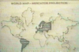 Map Mercator Projection