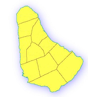 Map of Bdos
