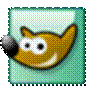 Icono Nuvola de GIMP en Linux