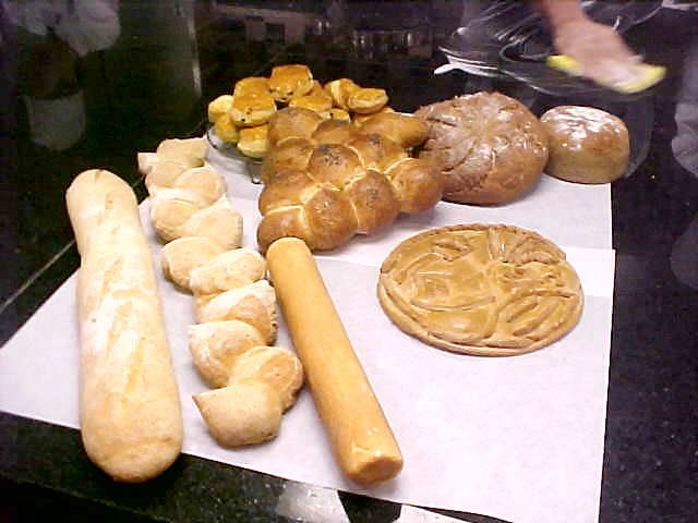 Assorted breads/Pain et Brioche&nbsp;&nbsp;&nbsp; 