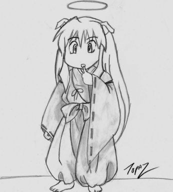 A chibi Inu Yasha! He's such an angel...