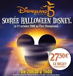 Halloween Party 2008 - Disneyland Parc PAris
