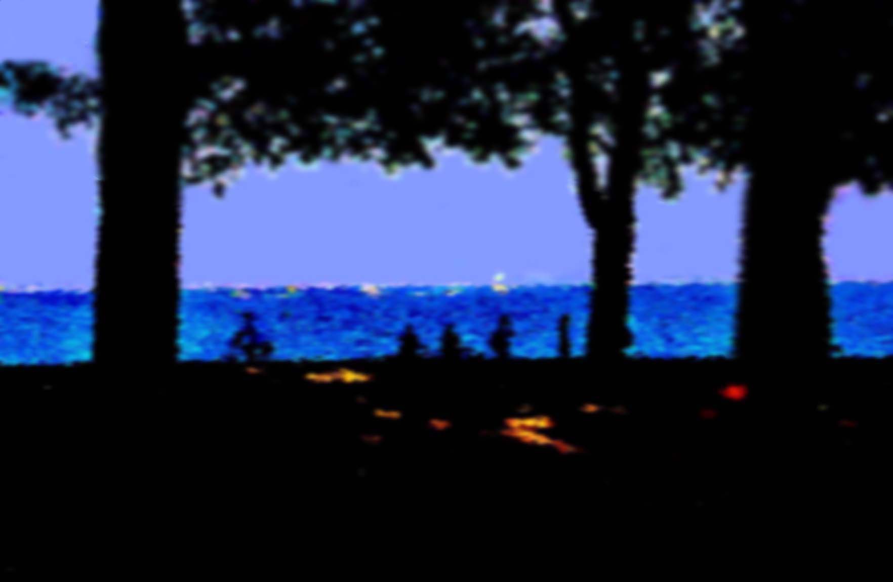 FINALLY I start replacing the stock imagery with my own photos. This first replacement picture was taken just off Fullerton, near the Theatre by the Lake, and then photoshopped without mercy. Image copyrighted by Joseph Dunphy, 2005, 2006.