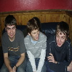 Ice, Dave & Benny on Jeff's birthday, 2006
