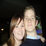 Me and suzi @ County Bar on valentines day