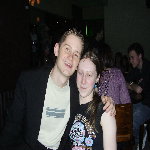 Me and Jo (from teaching) at the lounge
