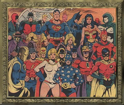 JSA by Joe Staton, from DC SPECIAL #29, 1977. Highly reccomended!