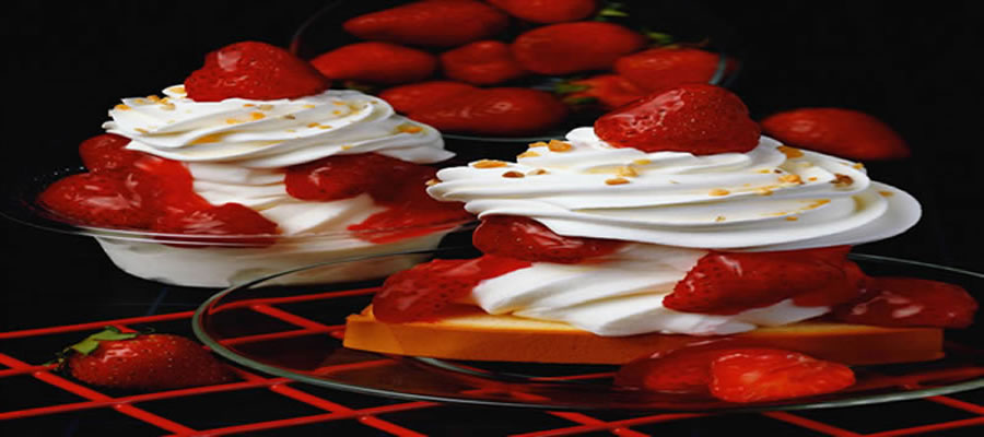 FRESAS CON CREMA CHANTILLY