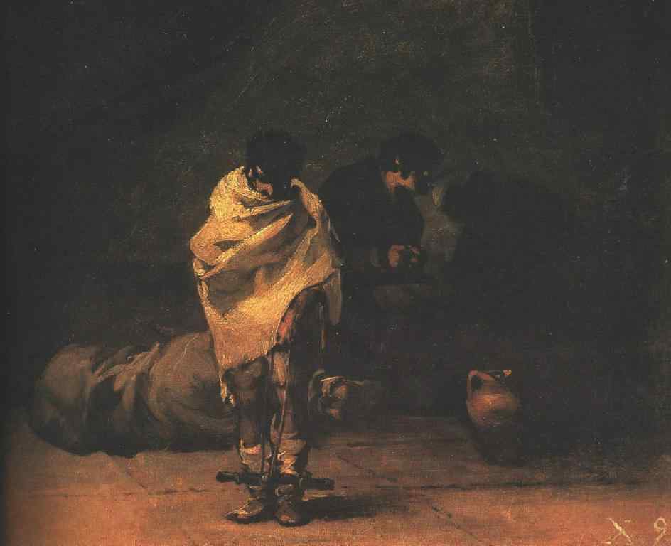 Prison-Scene, Goya
