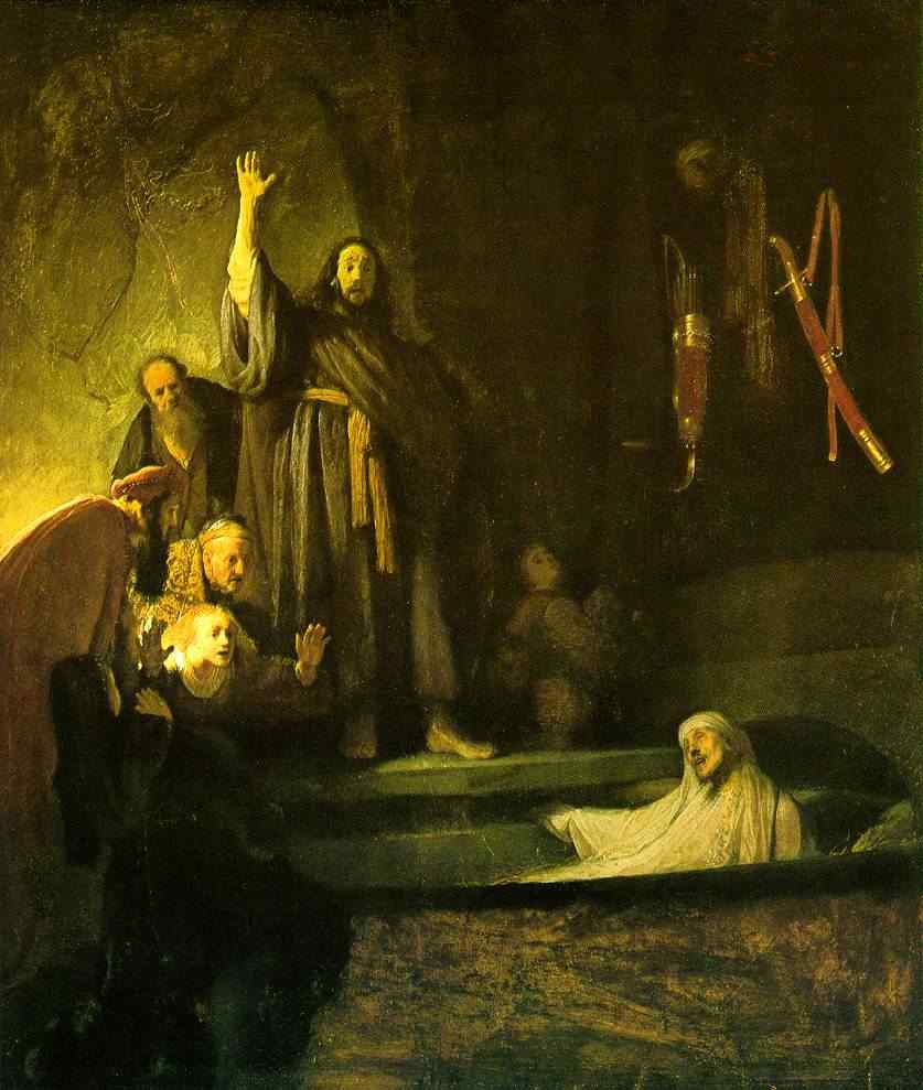 The Raising of Lazarus, Rembrandt