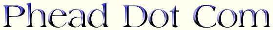 Make headings like this at www.flamingtext.com