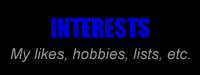 Interests