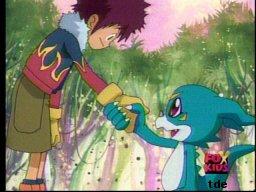 Sho, if I just shtay with you, I get a friend, Gatomon, and free porn? Then all I have to do ish beat TK around the clock? You know Davish, thish ish going to work out jusht fine.