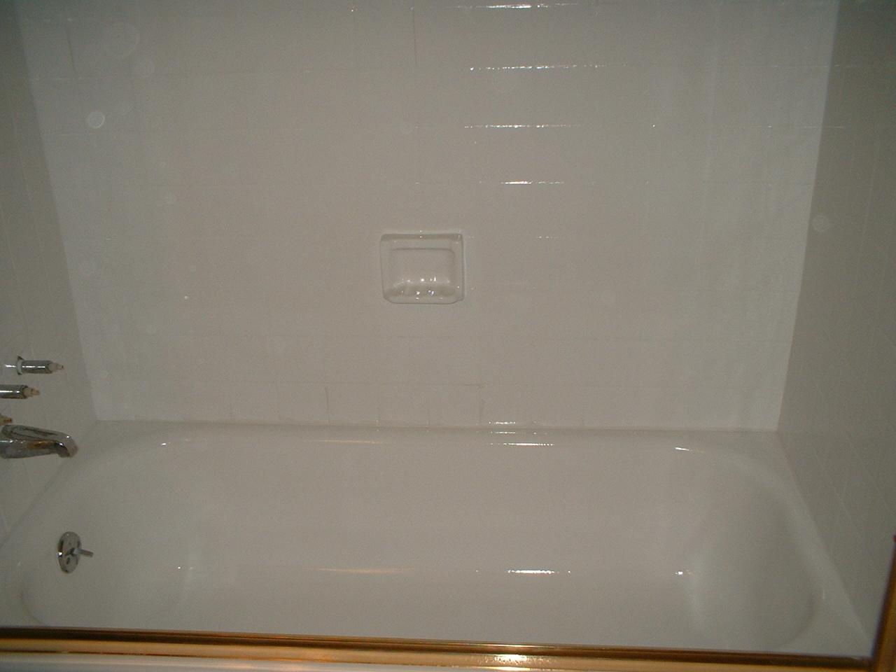 Finished tub and shower walls