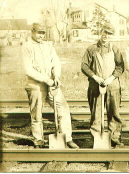 Shelby Green (on right) and a co-worker