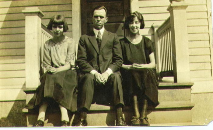 Thelma Green, Charles Franz and Eva Green Franz