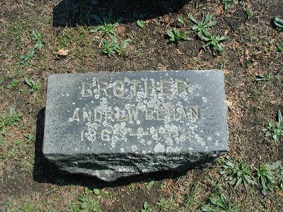 Andrew Behan, son of Patrick Behan