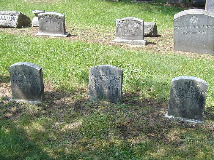 Joseph Fox family burial plot