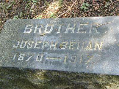 Joseph Behan, son of Patrick Behan
