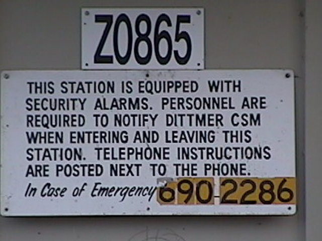 Warning Sign