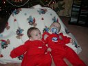 Boys at Christmas