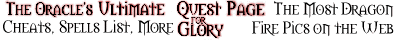 The Oracle's Ultimate Quest for Glory Page