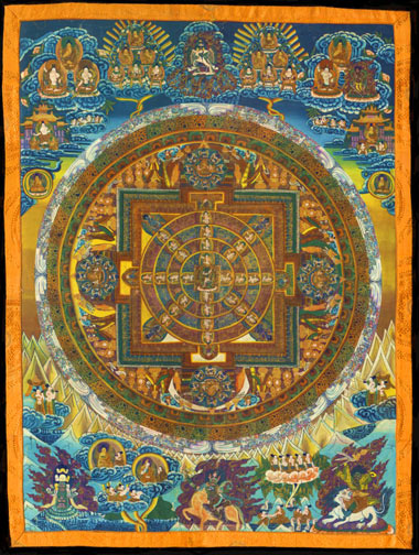 de mandala, mandala's als middel tot genezing