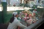 Girls selling snack