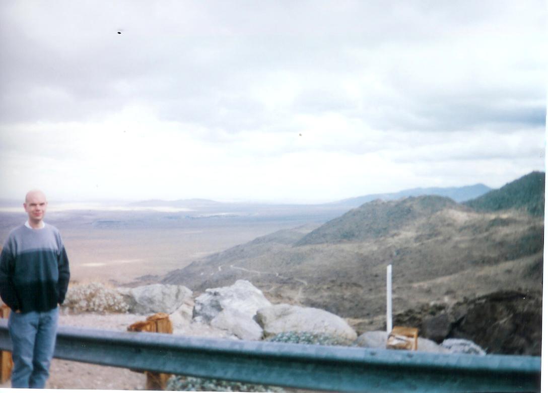 Jeff Above the Desert