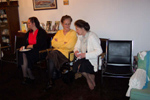 Audrey Chretien, Toni Vissia, and Judith Winter