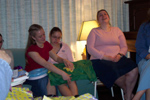 Jannie Atkinson, Julia Atkinson, and Theresa Hammersmark