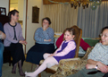 Margaret Copp, Elizabeth and Andrea, and Laura