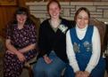 Auntie Joan, me, and Mom