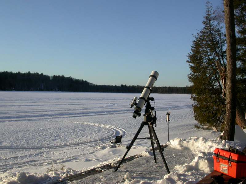 The refractor on the square