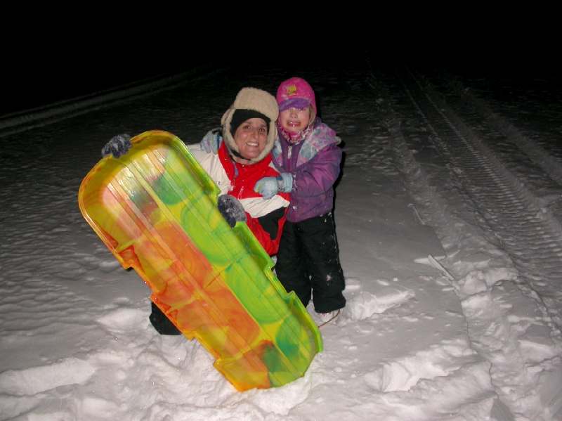 Stephie baby and Laura loo