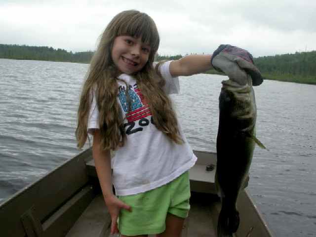 Laura's first bass