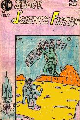 Cover to Unpublished Shock Science-Fiction #6, 1981 - Robert Nixon Art