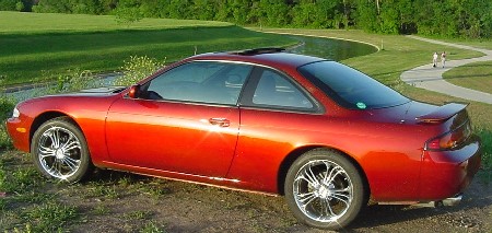 the new color - Sunset Red over Gold